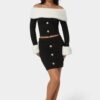 7skn0242be_black_1_b65bf58a-8ae8-40f9-b6c1-c4dac016c45d Off Shoulder Removable Faux Fur Set