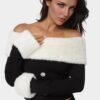 7skn0242be_black_2_0cbc9002-3376-4eb8-9e60-9a1ff52fb211 Off Shoulder Removable Faux Fur Set